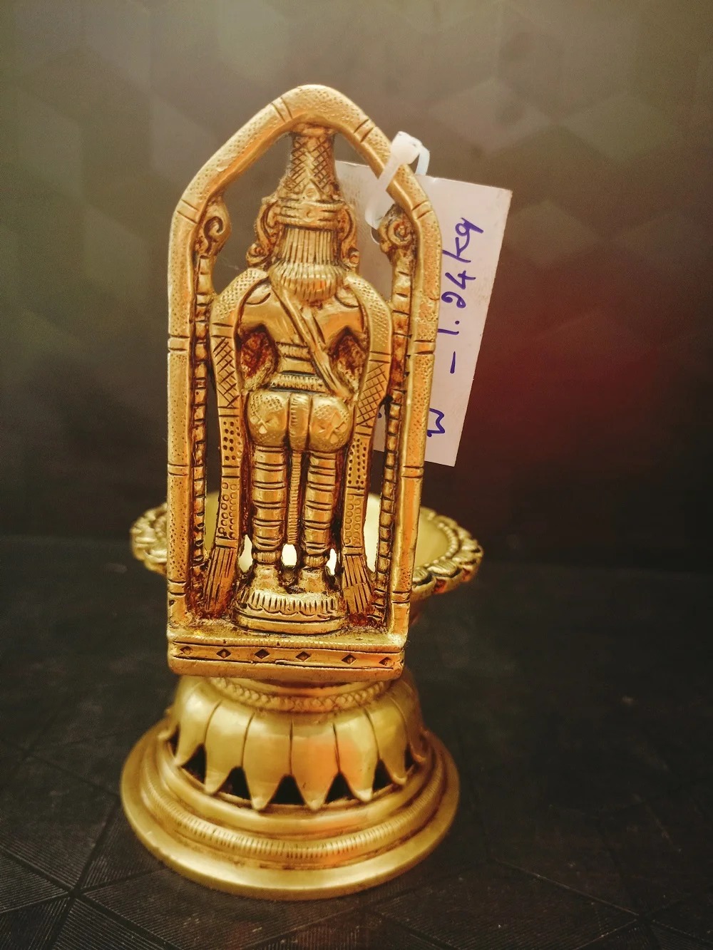 Brass Lord Perumal Diya 7″