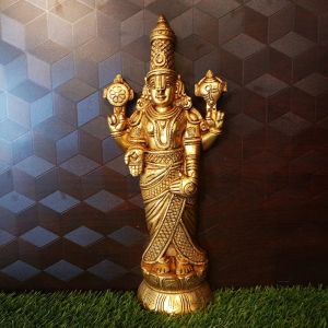 Brass Venkateshwara Idol Wall Hanging 15 “