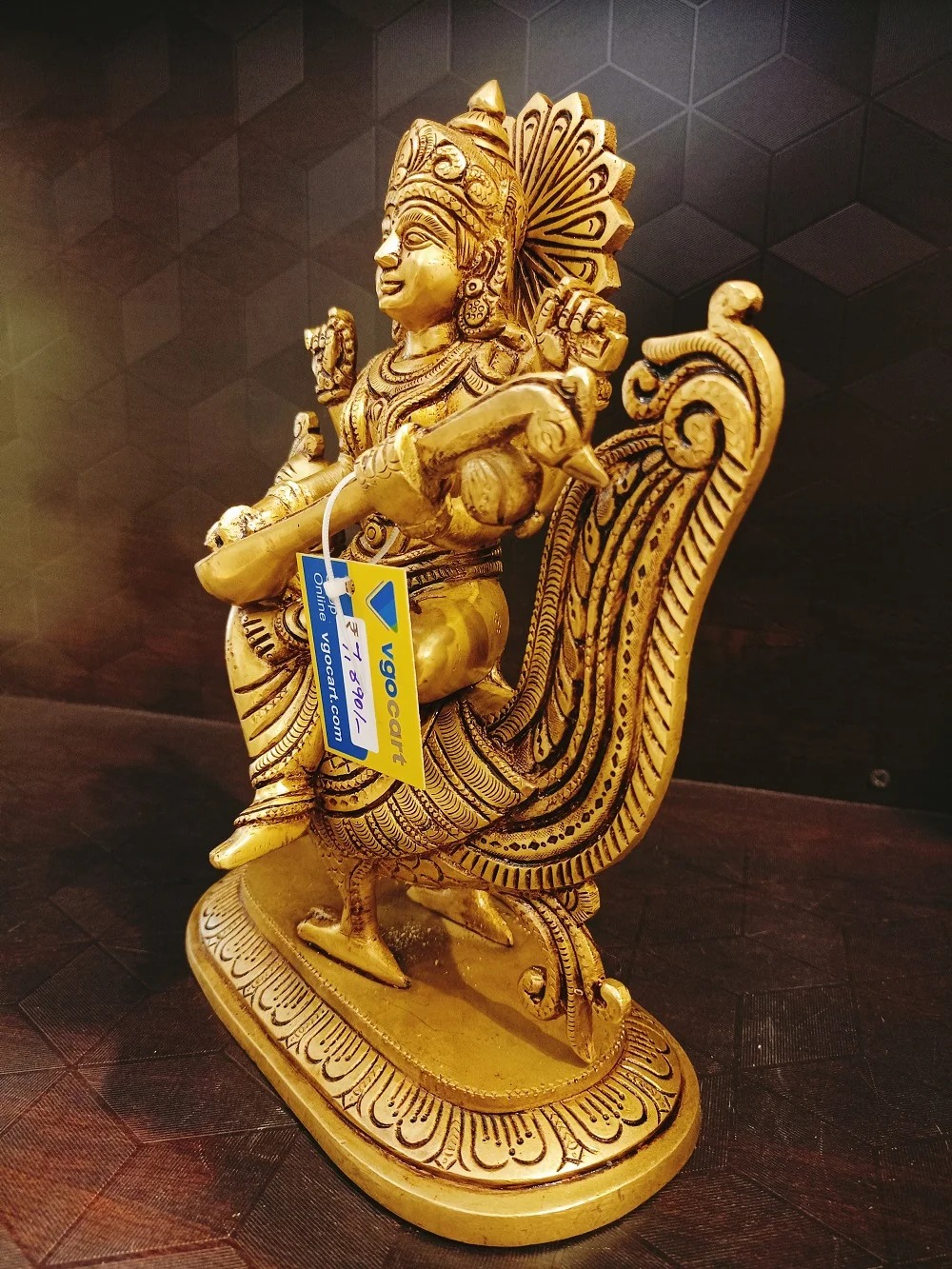 Annam Idol | Goddess Saraswathi Statue For Home 9.5 Inches