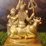 Brass Shiva Family’s Statue 7″ , Pure & Antique