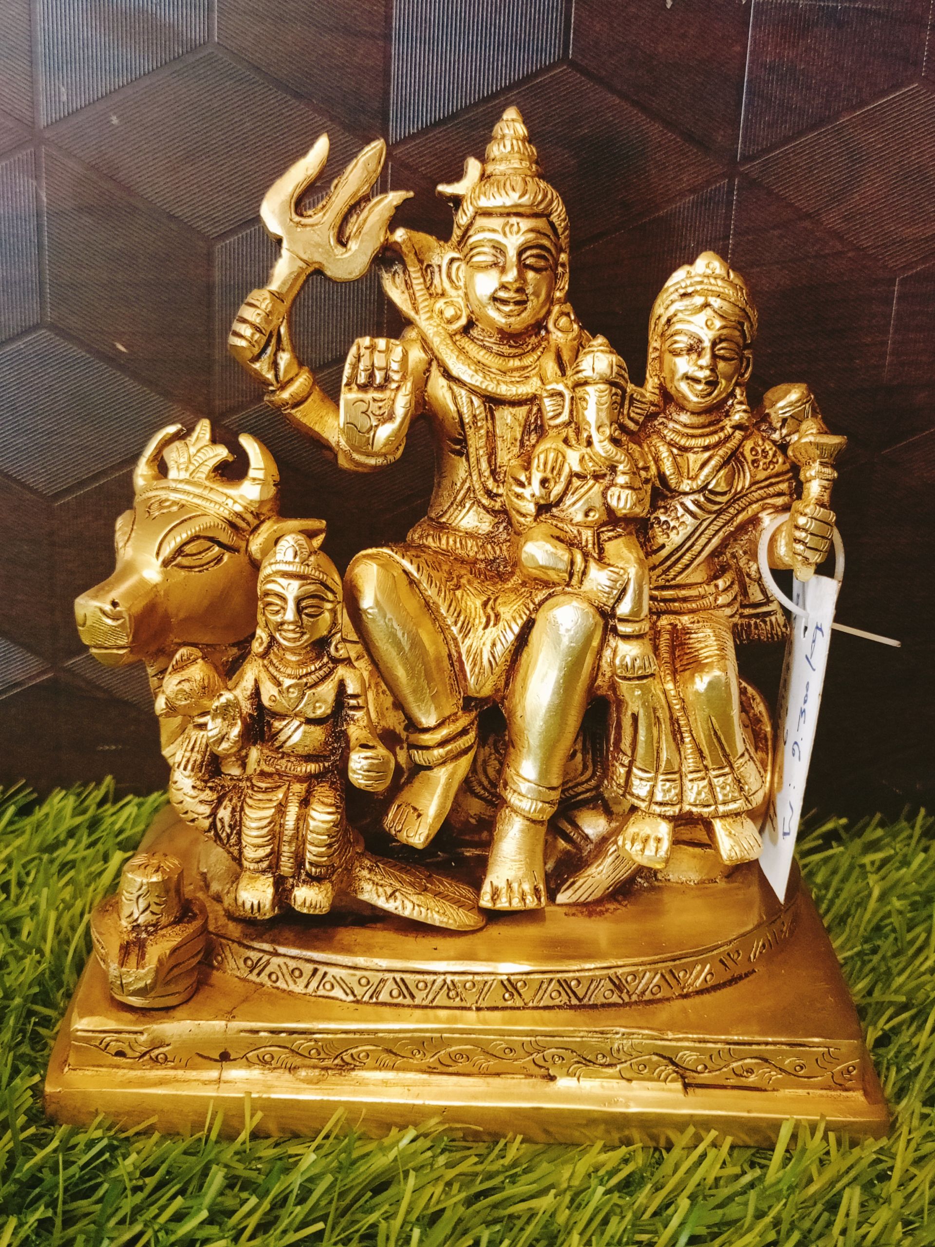 pure-brass-shiva-familys-pooja-gift-antique-vgocart-coimbatore-india