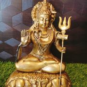 pure-brass-shiva-idol-antique-pooja-gift-vgocart-coimbatore