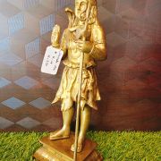 Standing Lord Shiva Brass Statue 14″ , Antique Look