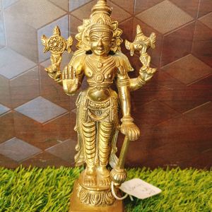 pure-brass-vishnu-idol-pooja-gift-vgocart-coimbatore-india