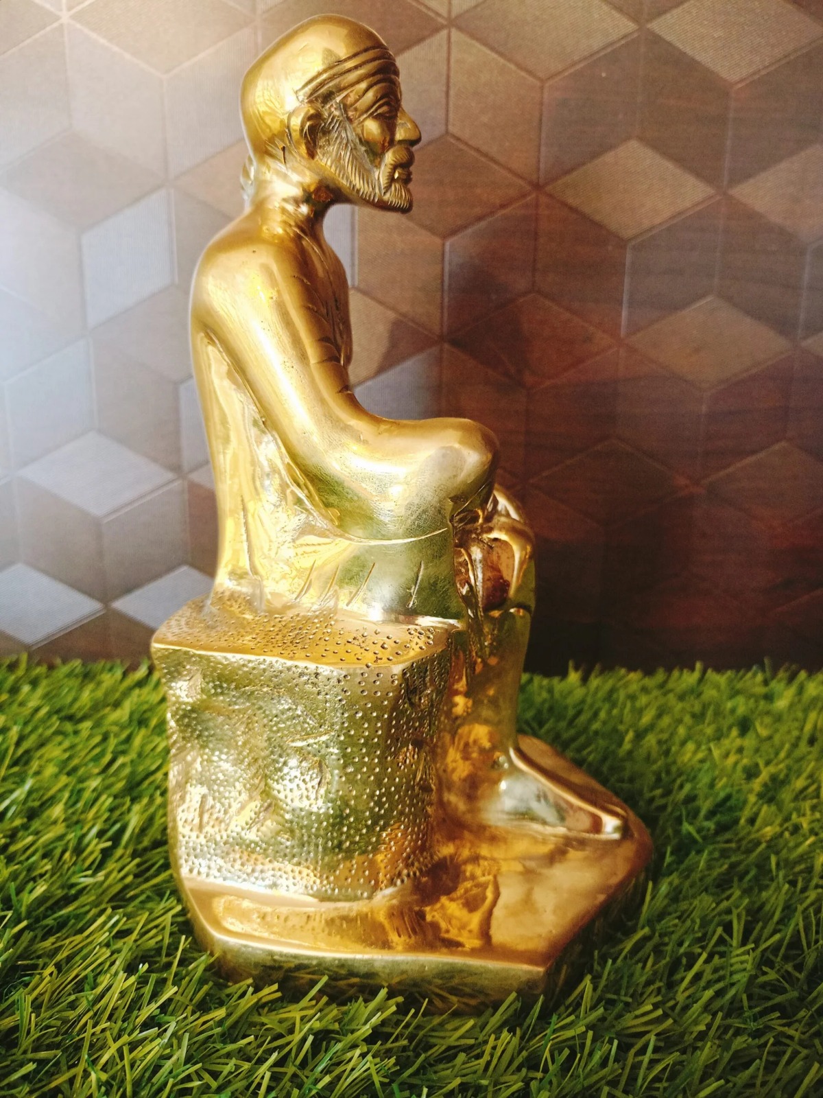 Bronze Saibaba Statue- 8.5″