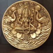 pure-brass-gajalakshmi-face-plat-antique-pooja-gift-vgocart-coimbatore-india