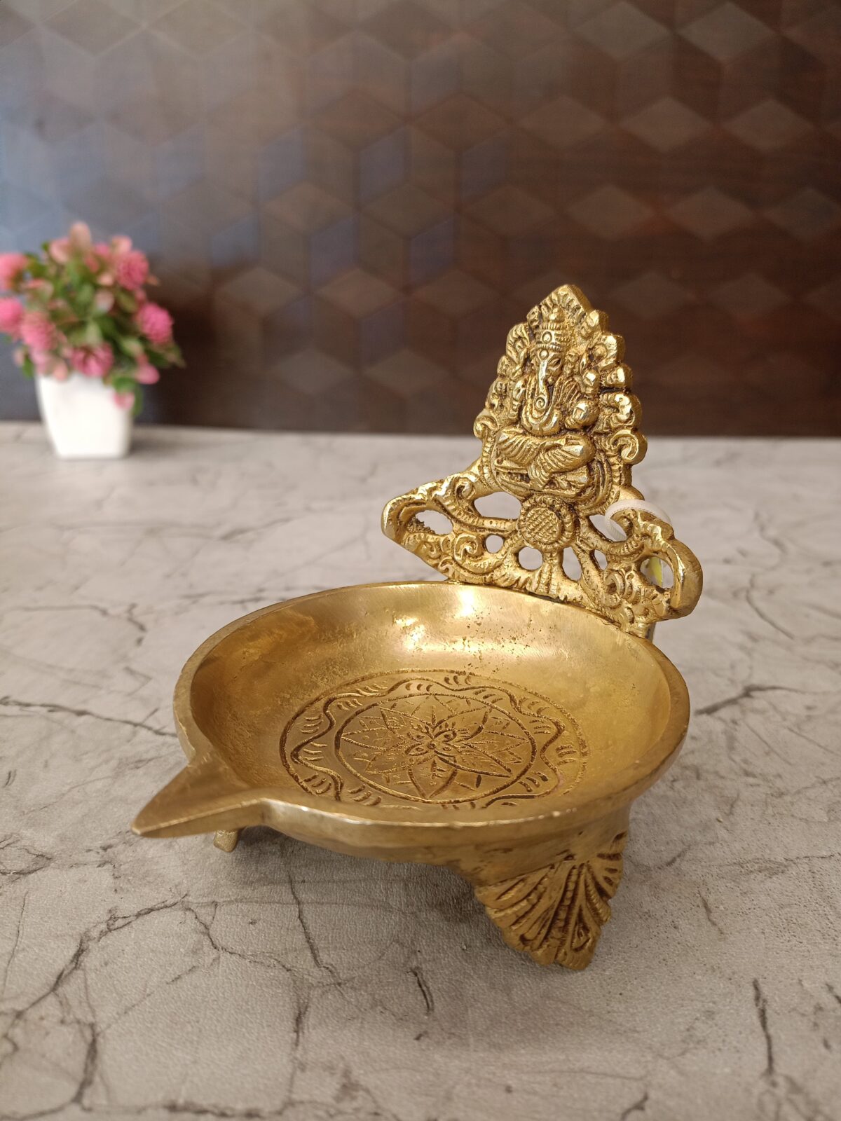 brass ganesha diya pooja gift vgocart coimbatore india1 1 scaled