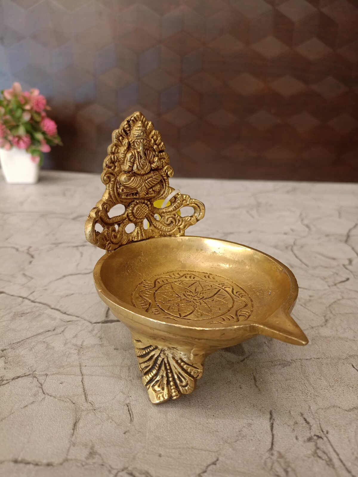 brass ganesha diya pooja gift vgocart coimbatore india2 scaled