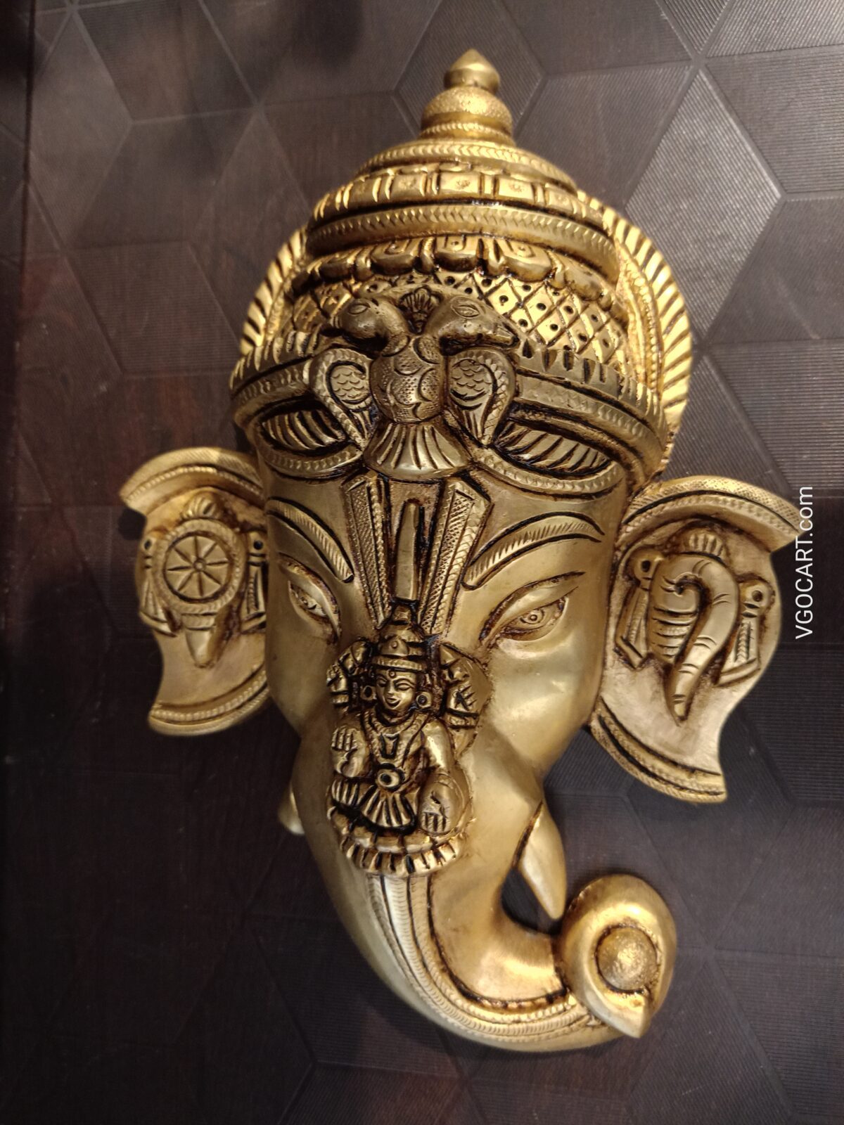 brass ganesha trunk vgocart coimbatore india scaled
