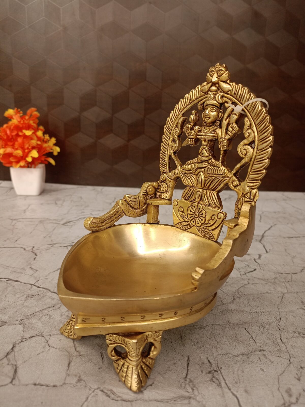 brass kamakshi diya pooja gift vgocart coimbatore india2 1 scaled