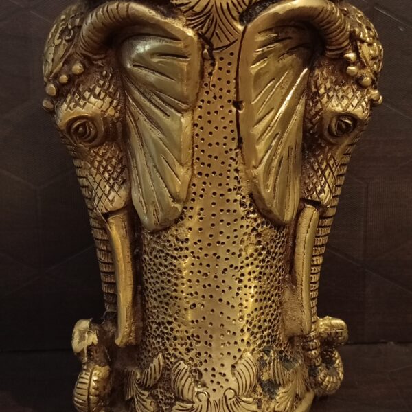 Elephant Face Design Pen Stand