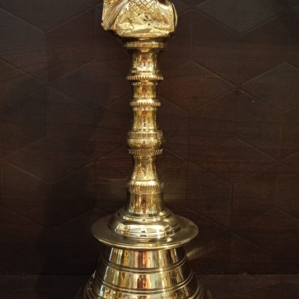 brass pooja hand bell