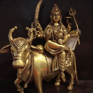 Buy Brass Umiya Mata Murti For Pooja 12″