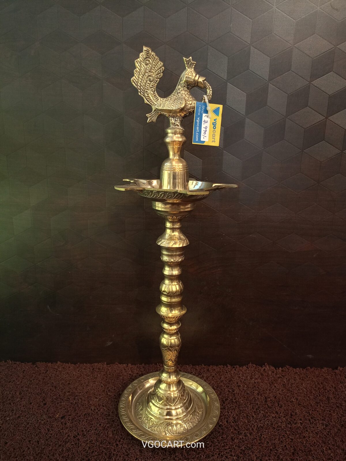 brass annam kuthu vilakku idol pooja gift vgocart coimbatore inida scaled