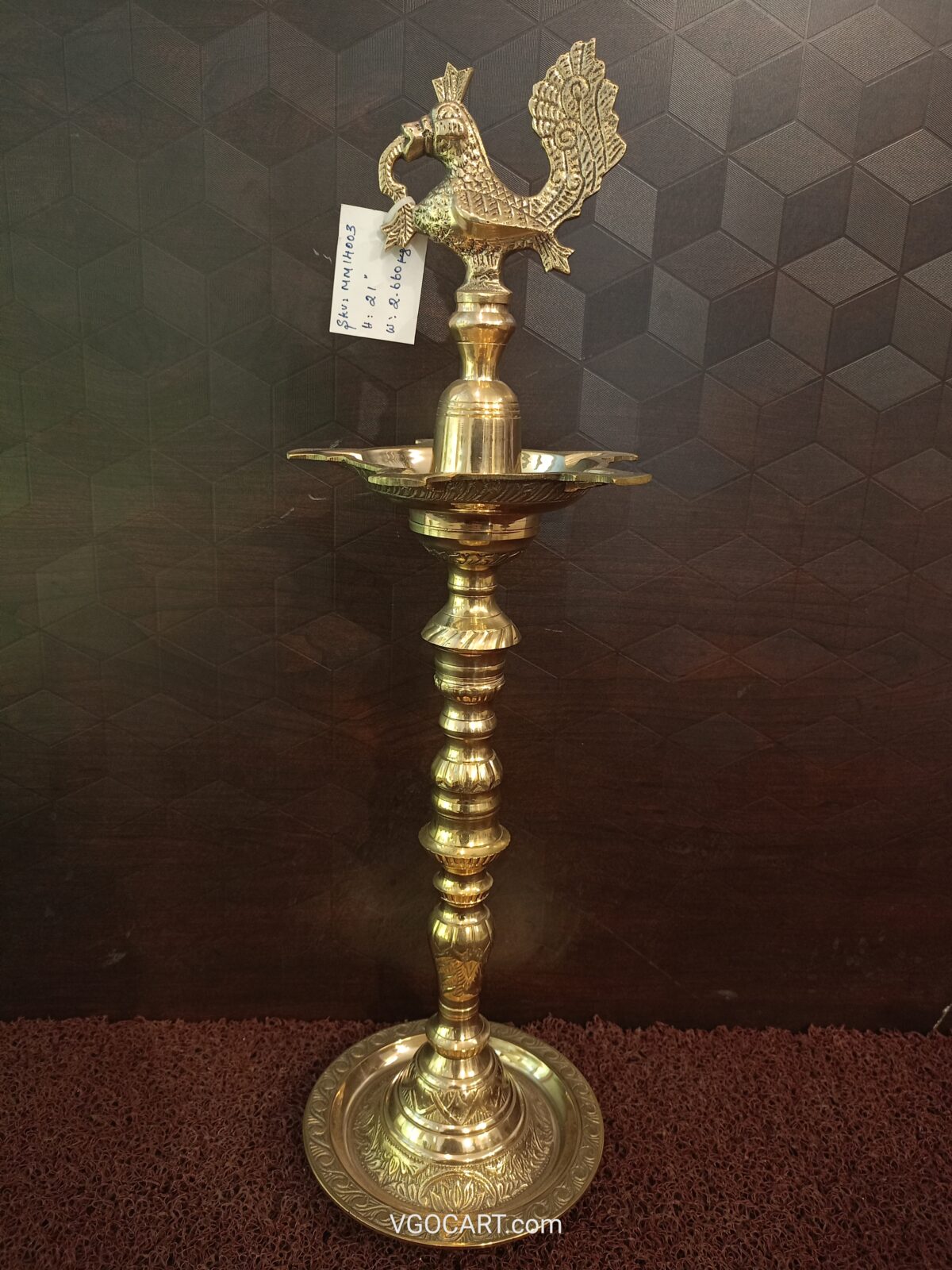 brass annam kuthu vilakku idol pooja gift vgocart coimbatore inida1 scaled