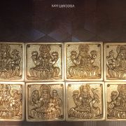 Brass Ashtalakshmi Door Panel 4″