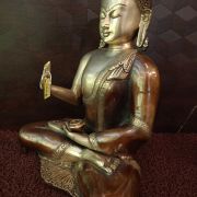 Brass Antique Buddha Statue For Homedecor 16″