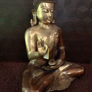 Brass Antique Buddha Statue For Homedecor 16″