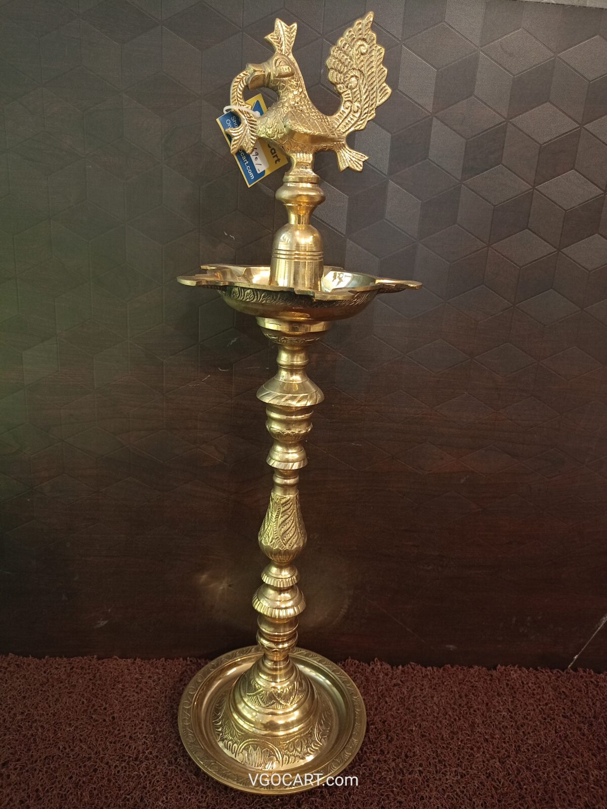 brass kuthu vilakku idol best for pooja gift vgocart coimbatore india1 scaled