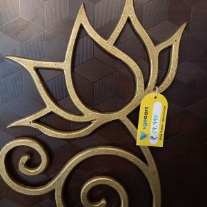 Decorative Lotus Door Panel 27″ For Homedecor