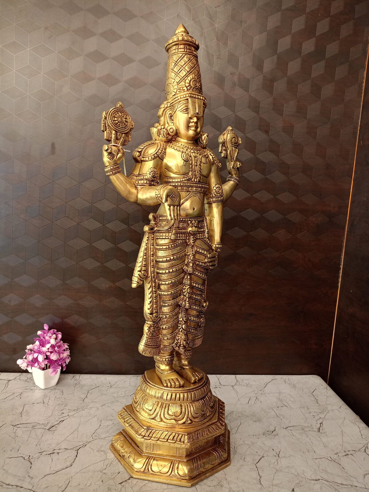 brass perumal idol pooja gift vgocart coimbatore india1 scaled