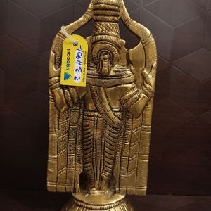 Brass Venkateswara Statue 8″