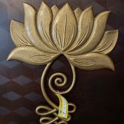 Decorative Door Panel 27″ / Lotus Design , Main Door And Pooja Door