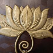 Decorative Door Panel 27″ / Lotus Design , Main Door And Pooja Door