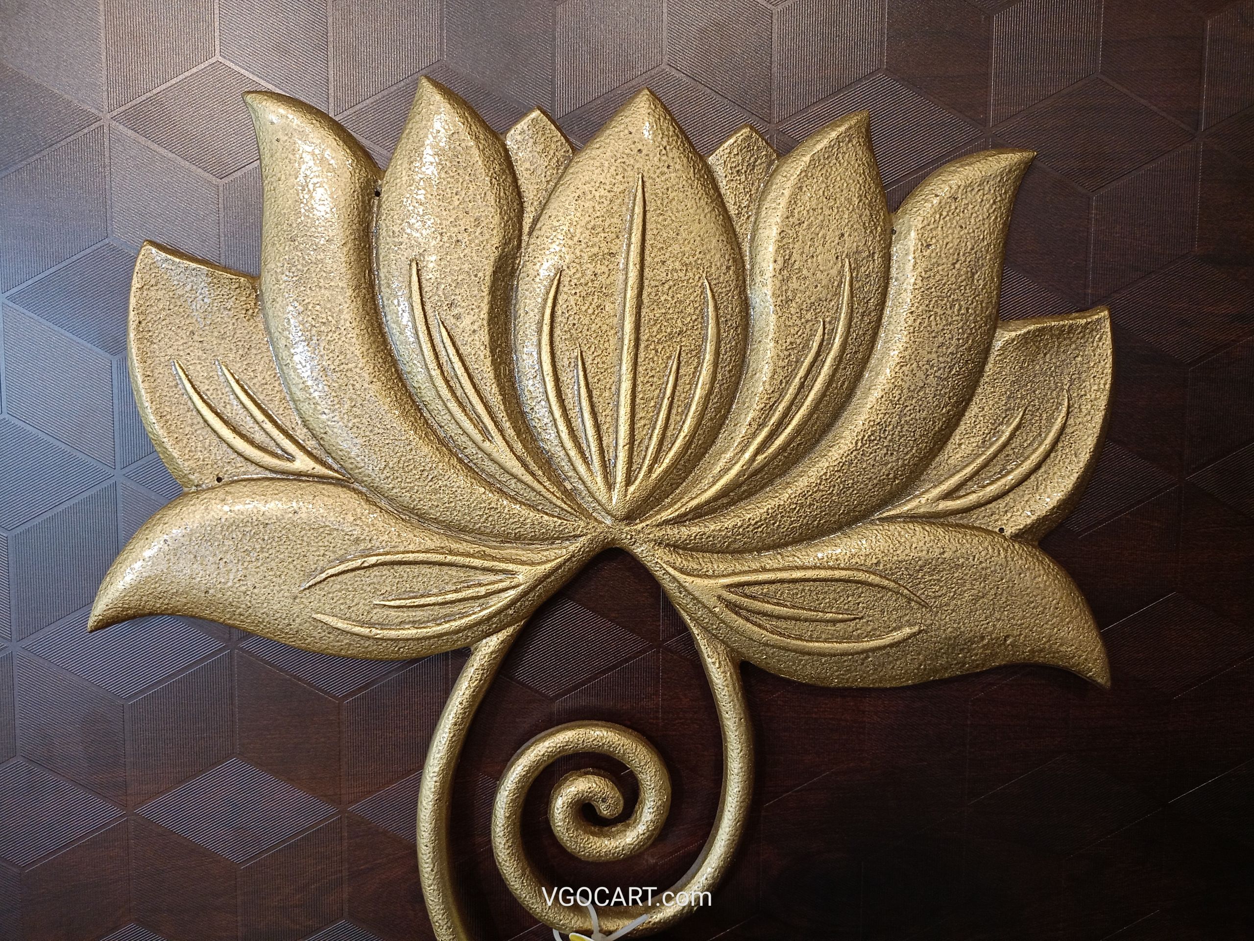 Decorative Door Panel 27″ / Lotus Design , Main Door And Pooja Door