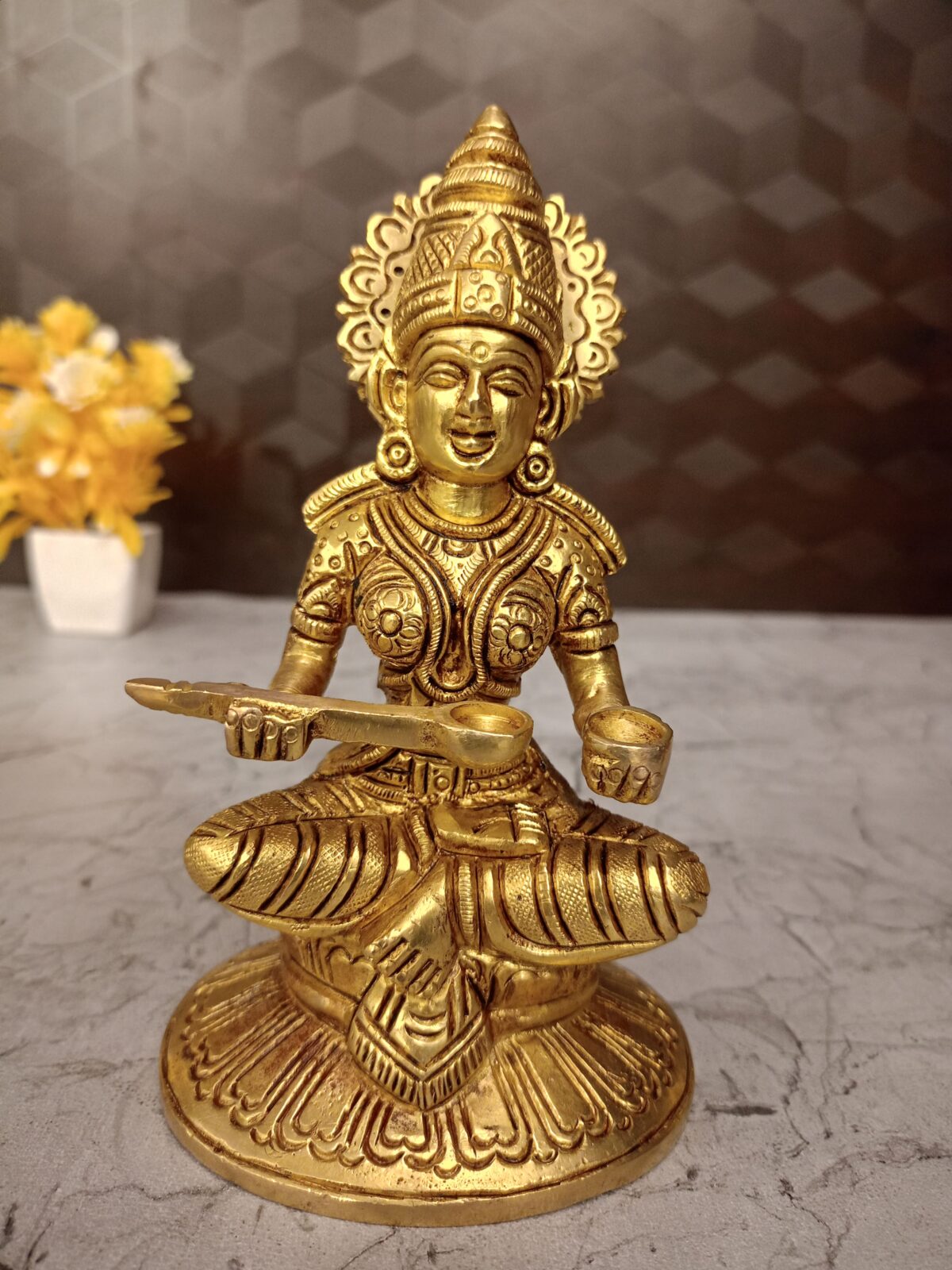 brass anna poorani idol pooja gift vgocart coimbatore india3 scaled