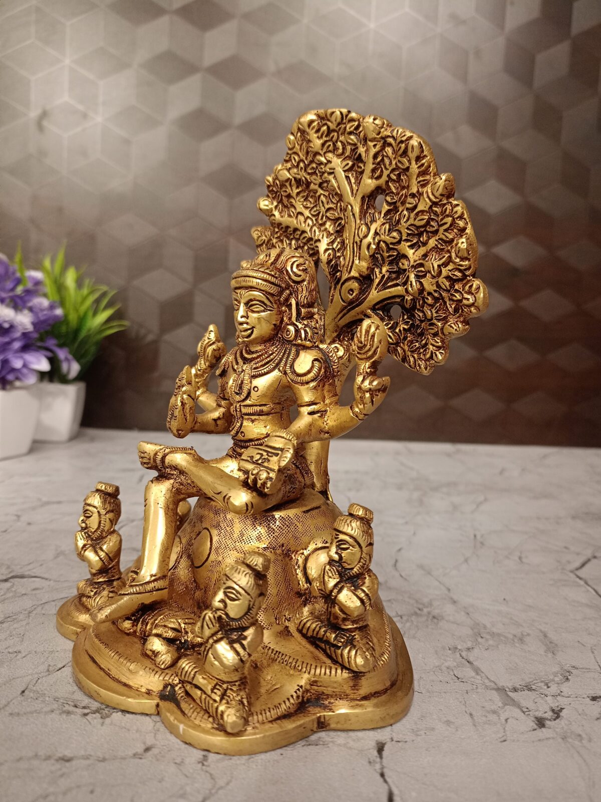 brass dhatchanamoorthy idol pooja gift vgocart coimbatore india1 scaled