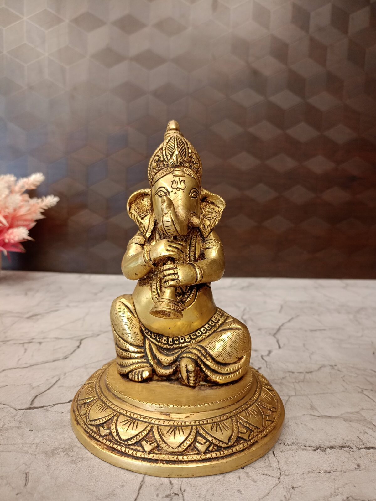 brass music set ganesha pooja gift vgocart coimbatore india2 scaled
