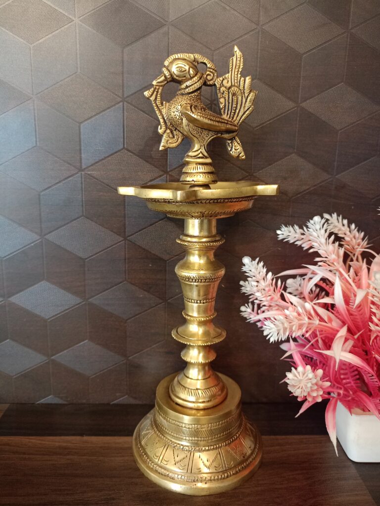 Buy Brass Annam Kuthu Vilakku 11