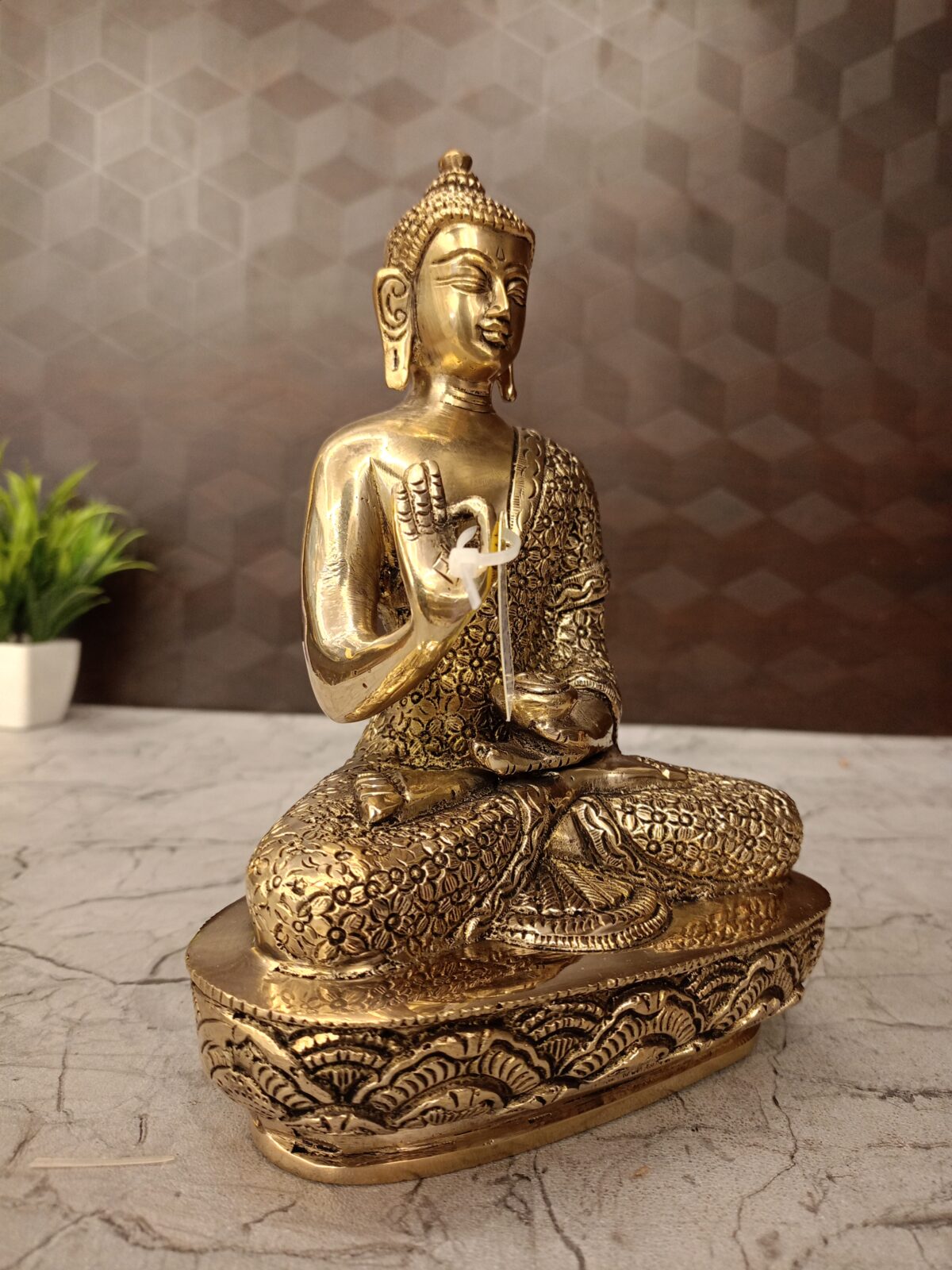 brass buddha idol pooja gift vgocart coimbatore india2 scaled