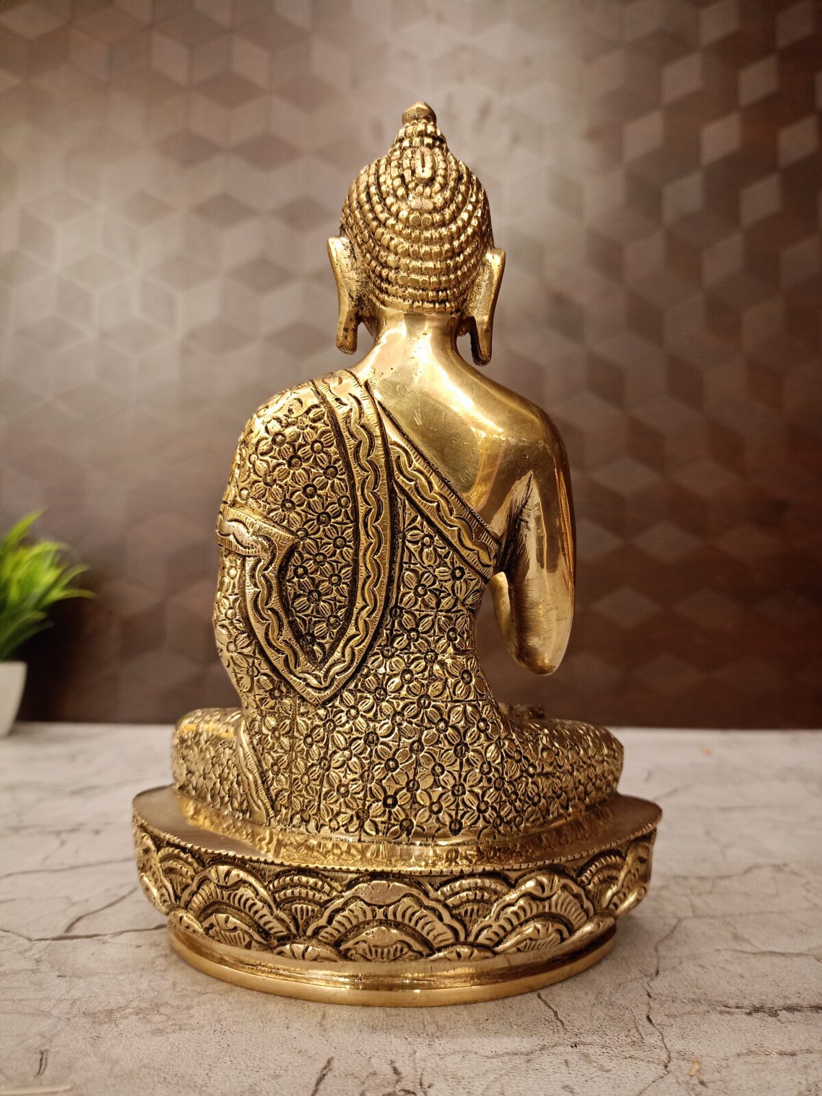 brass buddha idol pooja gift vgocart coimbatore india3 scaled