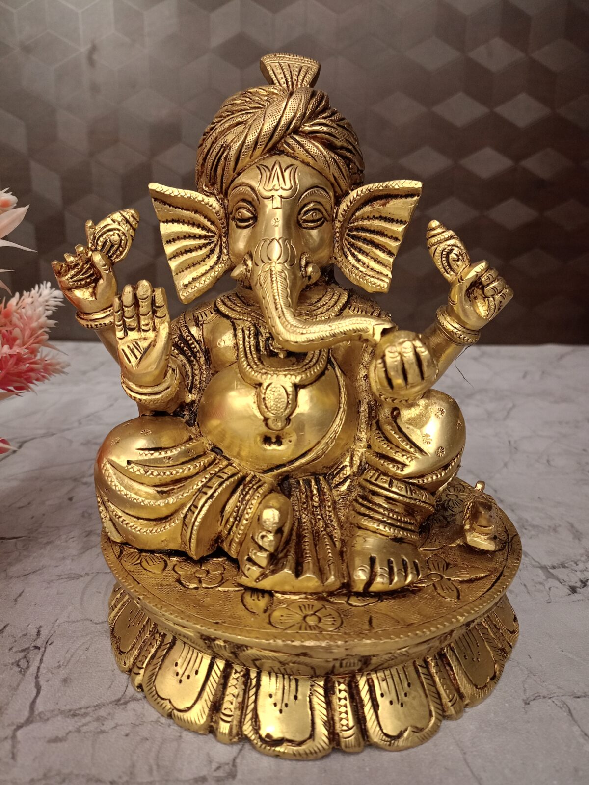 brass ganesha idol pooja gift vgocart coimbatore india 1 scaled