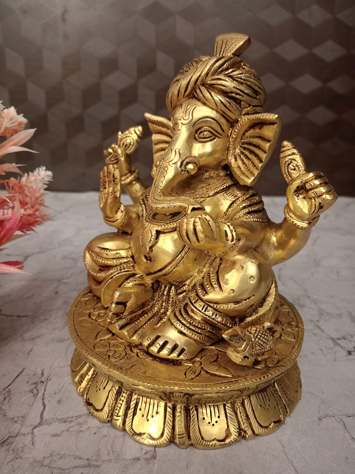 brass ganesha idol pooja gift vgocart coimbatore india1 1 scaled