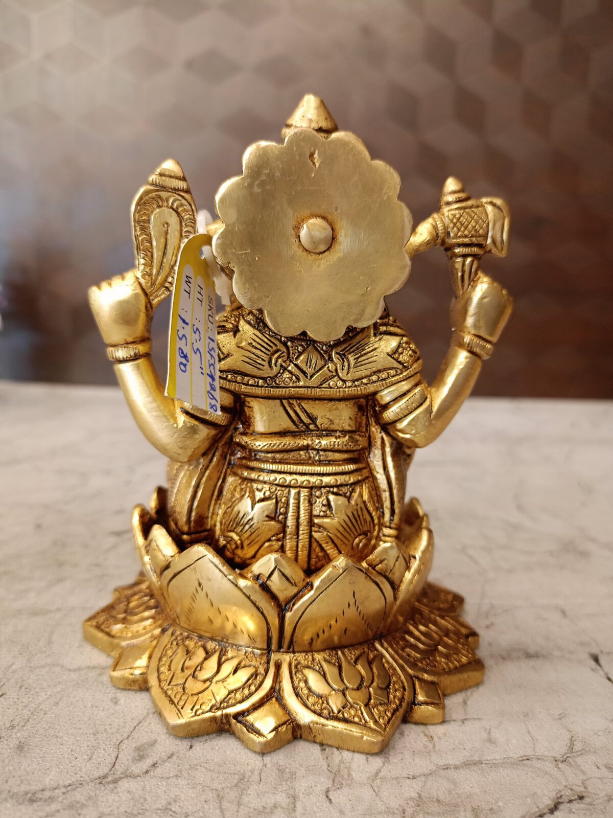 brass lotus ganesha pooja gift vgocart coimbatore india56 scaled