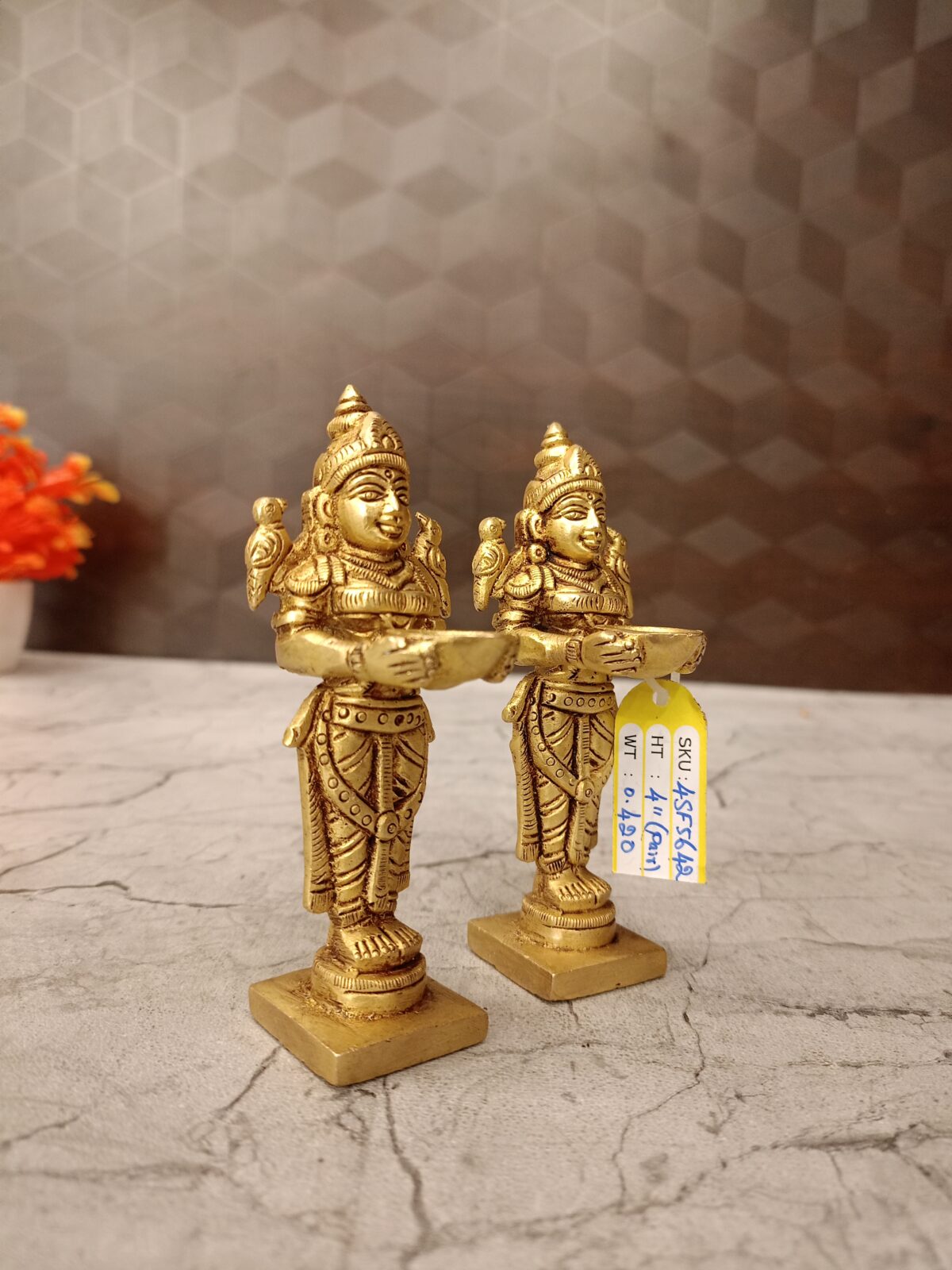 brass paavai diya pooja gift vgocart coimbatore india3 scaled