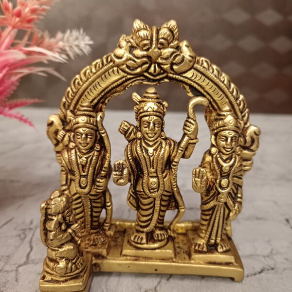 brass rama darbar idol pooja gift handcraft idol vgocart coimbatore india
