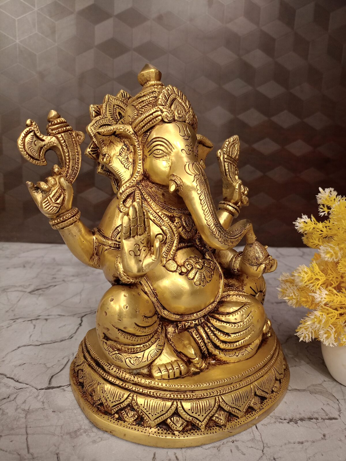 brass sofa ganesha idol pooja gift vgocart coimbatore india2 scaled