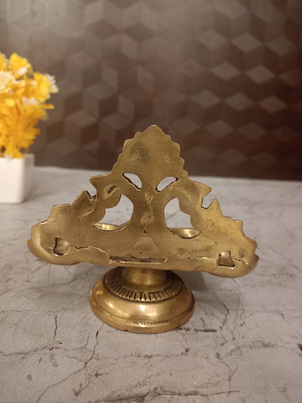 brass designer five face diya pooja gift vgocart coimbatore india3 scaled
