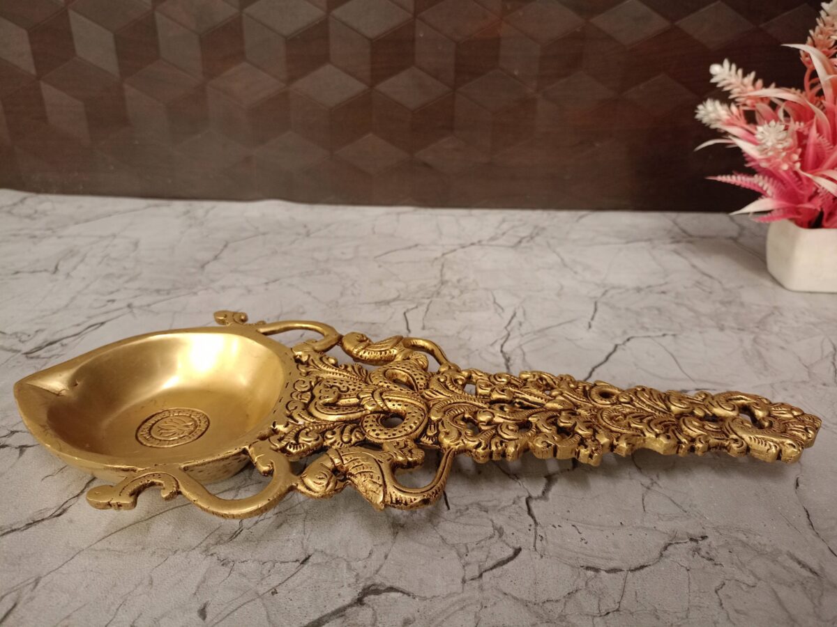 brass diya hoklder pooja gift vgocart coimbatore india scaled