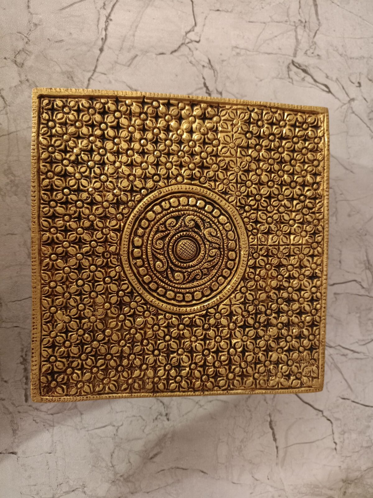 brass floral design chowki statnd pooja vgocart coimbatore india scaled