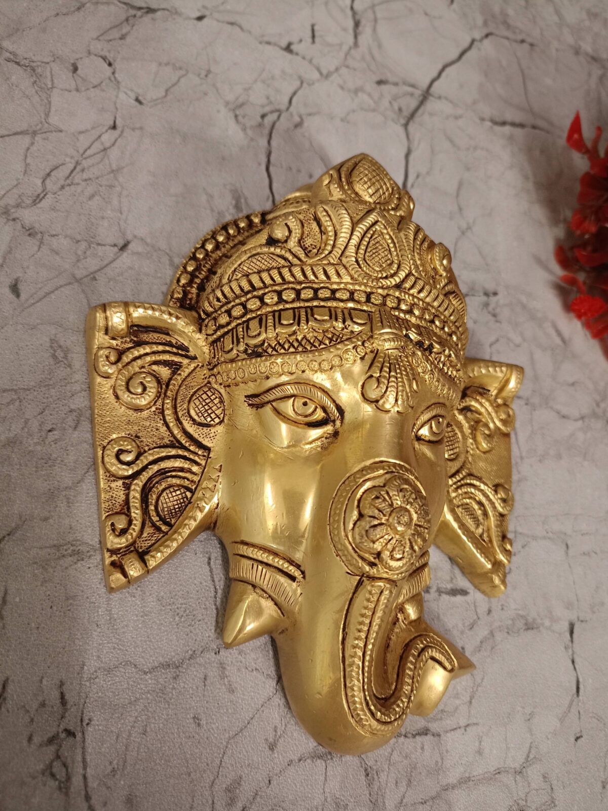 brass ganesha face wall mount pooja gift vgocart coimbatore india 2 scaled