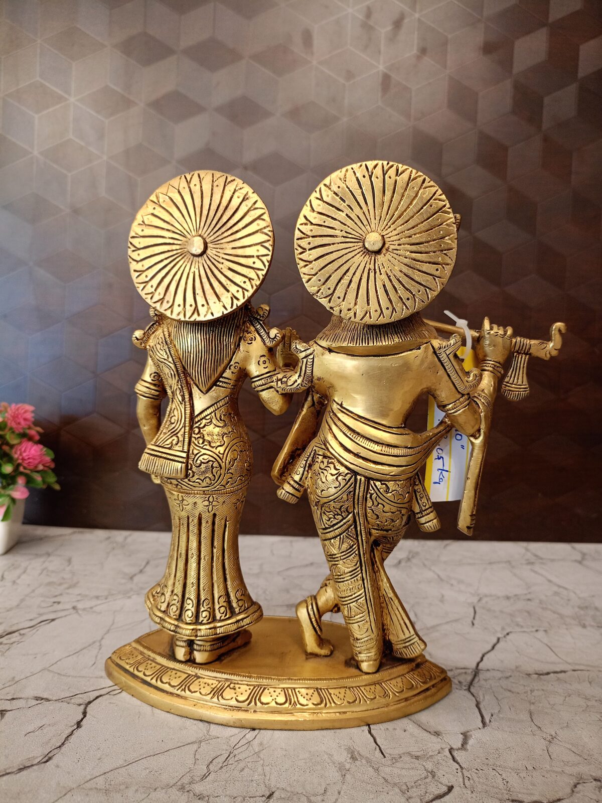 brass radha krishna idol pooja gift vgocart coimbatore india3 scaled