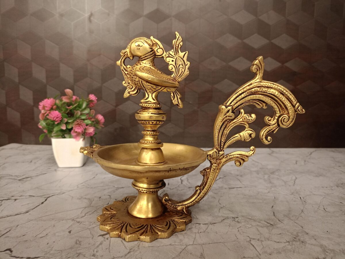brass annam diya decorative pooja gift vgocart coimbatore india2 scaled