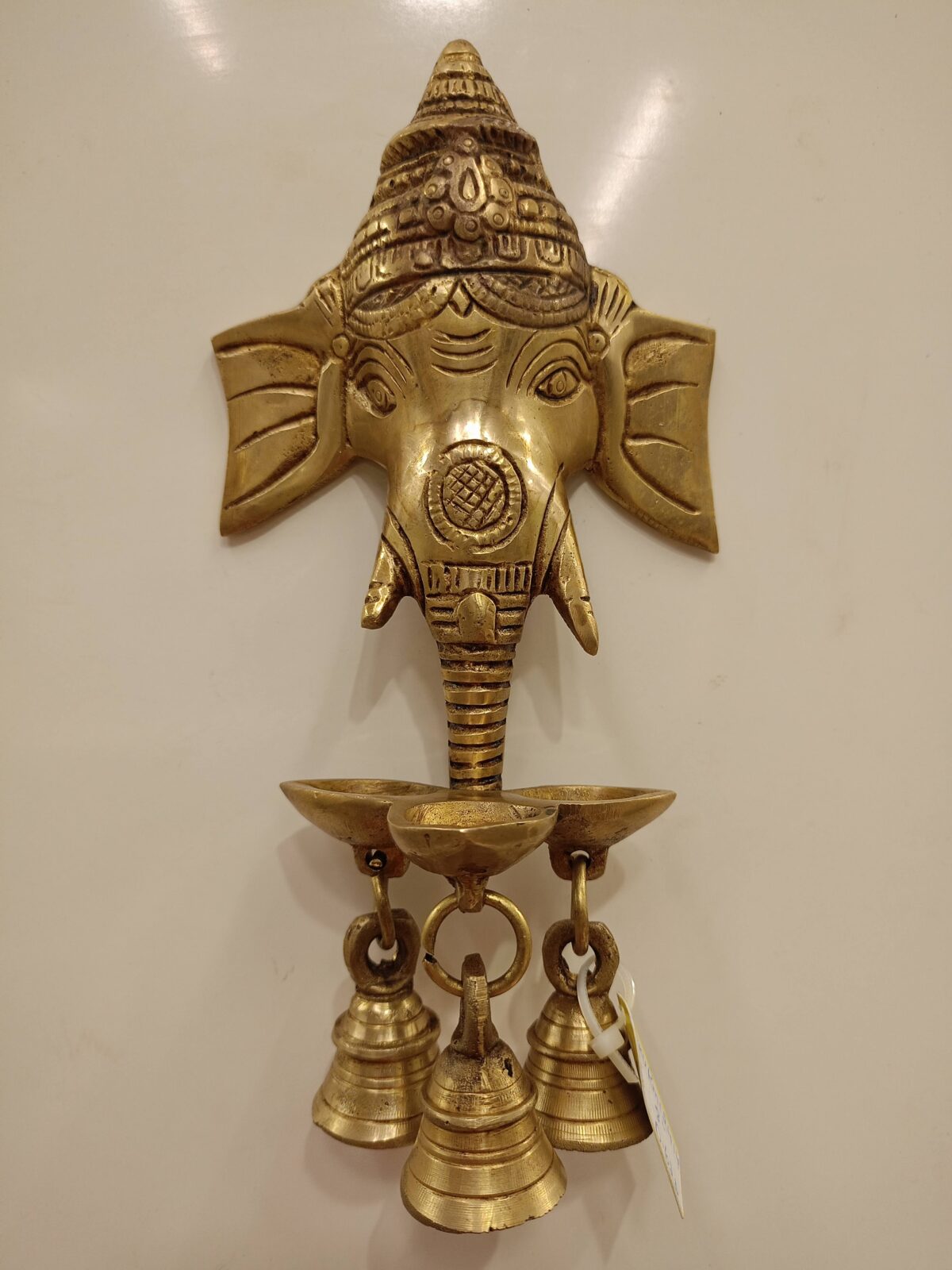 brass ganesha bell pooja gift vgocart coimbatore india scaled