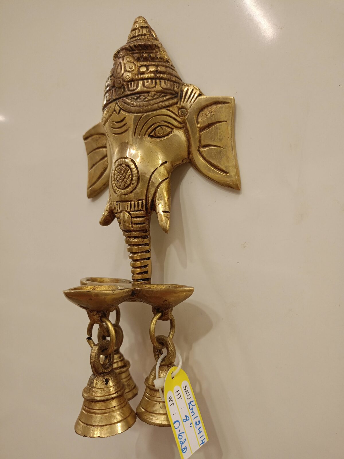 brass ganesha bell pooja gift vgocart coimbatore india2 scaled