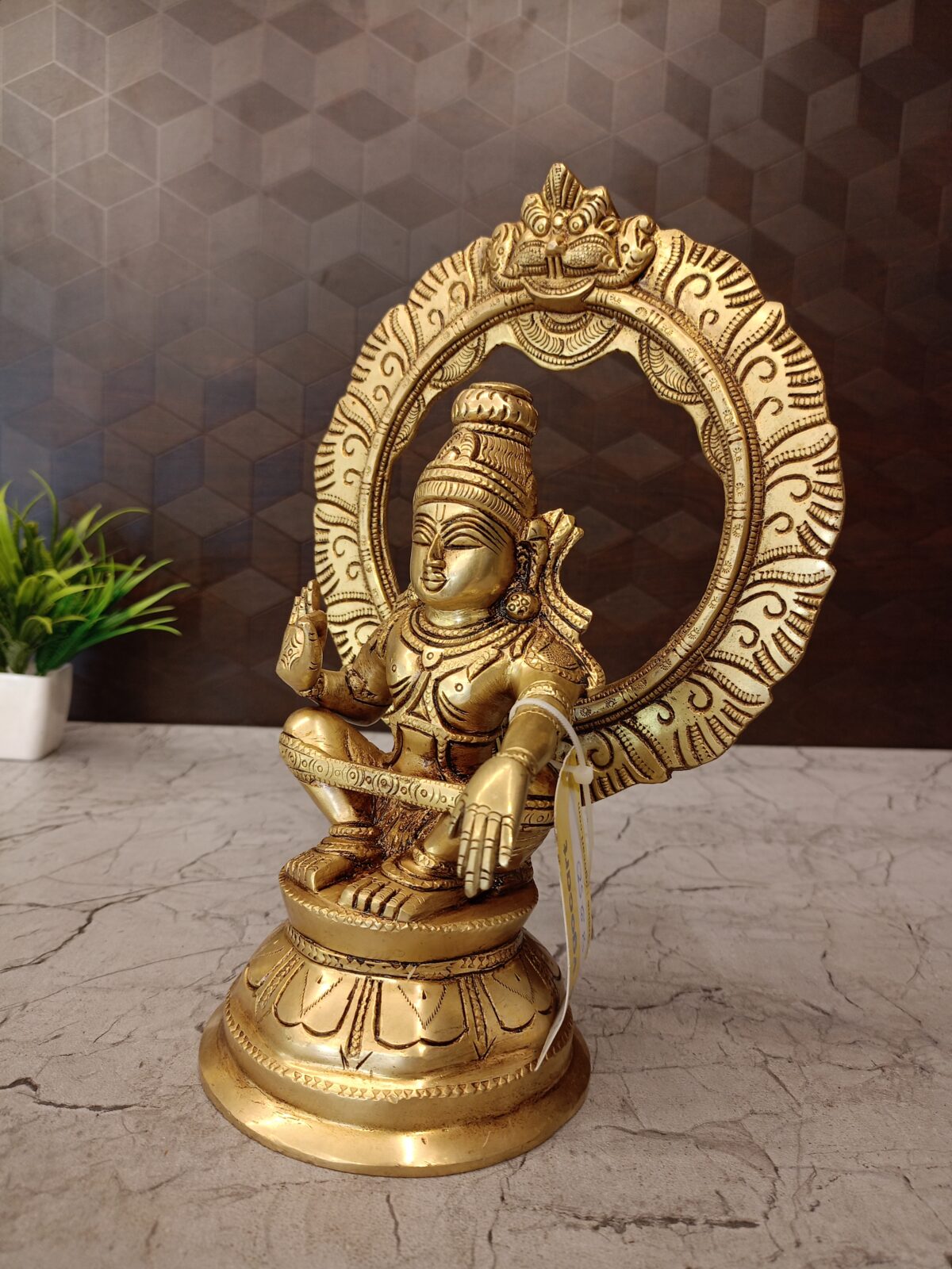 brass ganesha music set pooja gift vgocart coimbatore india5 scaled